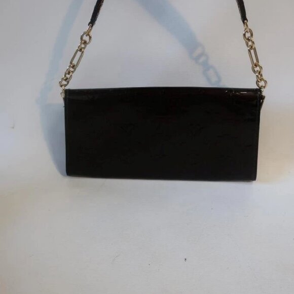 Authentic Louis Vuitton Monogram Vernis Sunset Boulevard Burgundy Patent Leather - Picture 5 of 15